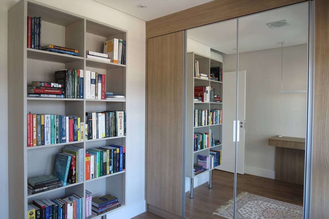 APARTAMENTO VILA MARIANA, In.home In.home Modern Study Room and Home Office MDF