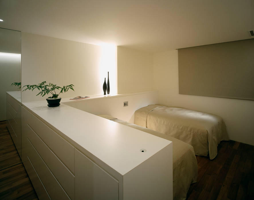 久留米の家, 森裕建築設計事務所 / Mori Architect Office 森裕建築設計事務所 / Mori Architect Office Modern style bedroom