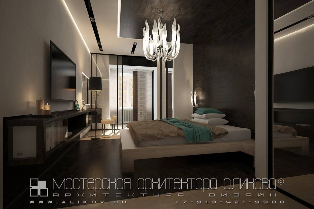 Кв Хетага, Мастерская архитектора Аликова Мастерская архитектора Аликова Living room