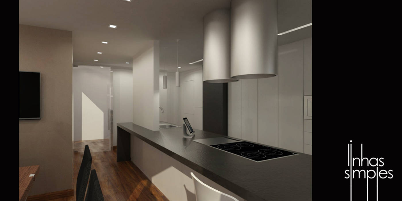 Linhas Simples Cuisine minimaliste