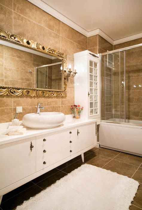 Bursa Misspark Villa, Öykü İç Mimarlık Öykü İç Mimarlık Classic style bathroom