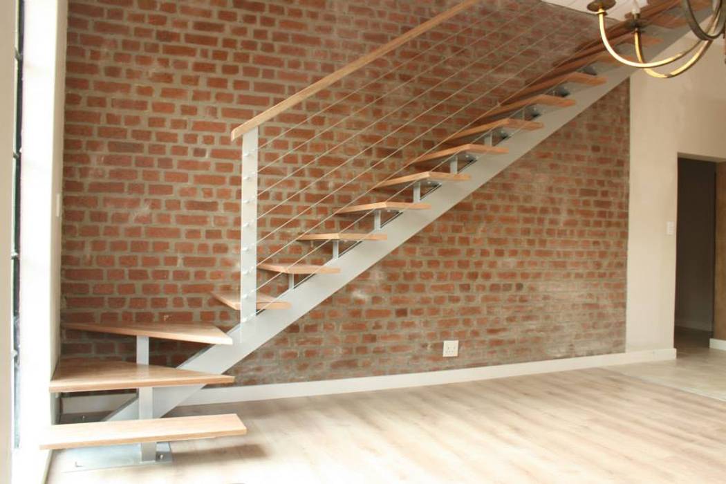 Loft room , staircase and Velux roof windows, Loftspace Loftspace Classic style corridor, hallway and stairs