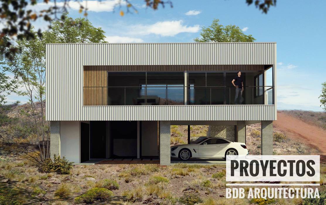 VIVIENDA CHOCON MEDIO BDB Arquitectura Neuquen,Chocon