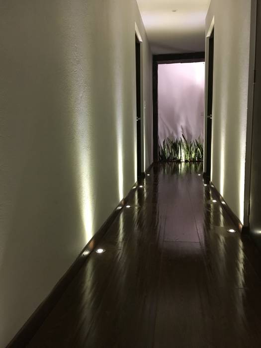 Remodelacion casa Valle Bravo , Spazio3Design Spazio3Design Modern Corridor, Hallway and Staircase Marble