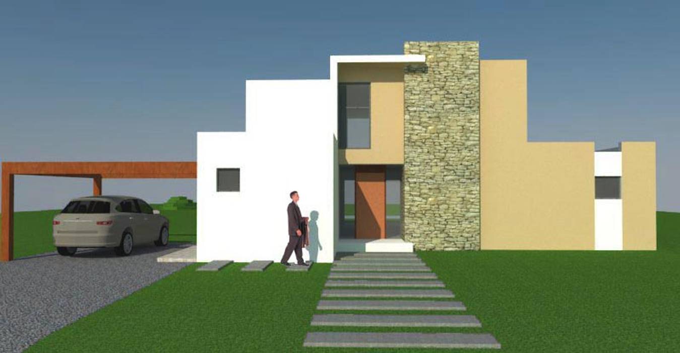 CASA EN PADRE HURTADO, H2H arquitectos H2H arquitectos Casas de estilo minimalista Concreto reforzado