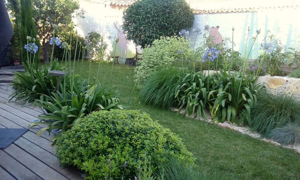 100 m2 de verdure dans Montpellier, Les Jardins de Marion Les Jardins de Marion