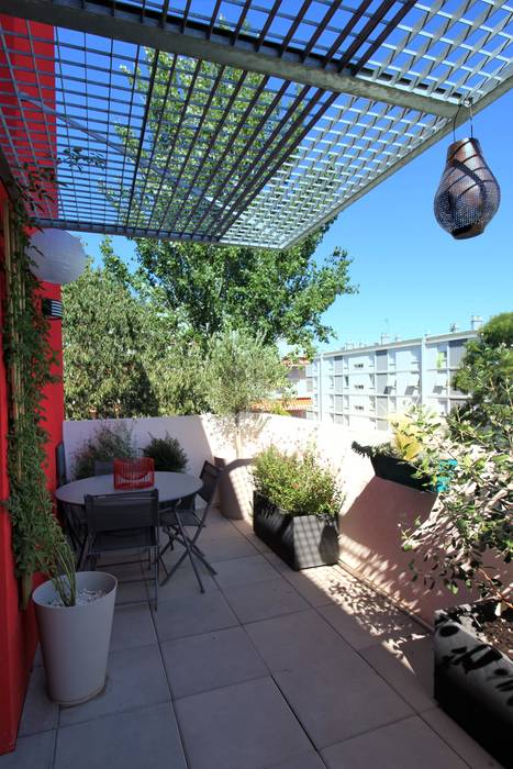 Une terrasse en ville de 25 m2, Les Jardins de Marion Les Jardins de Marion