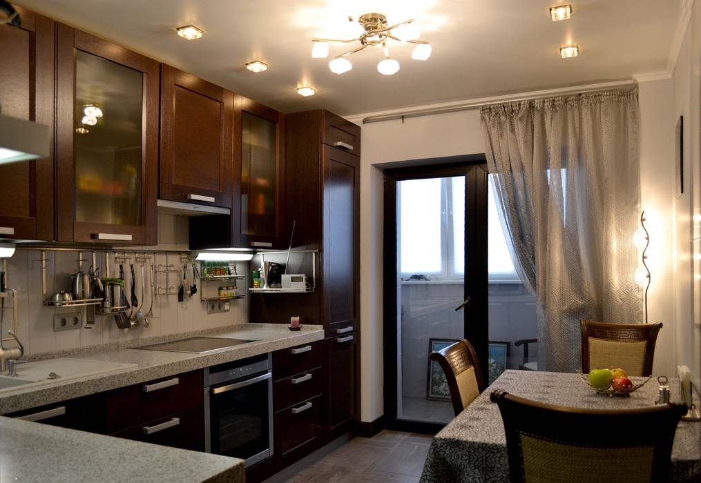 Двухкомнатная квартира в классическом стиле, AM Design AM Design Classic style kitchen