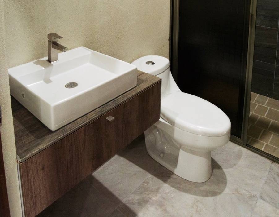 Modern Banyo MOVE Arquitectos Modern