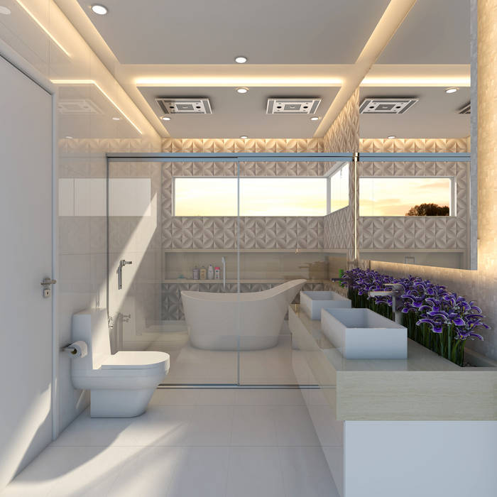 homify Modern Bathroom