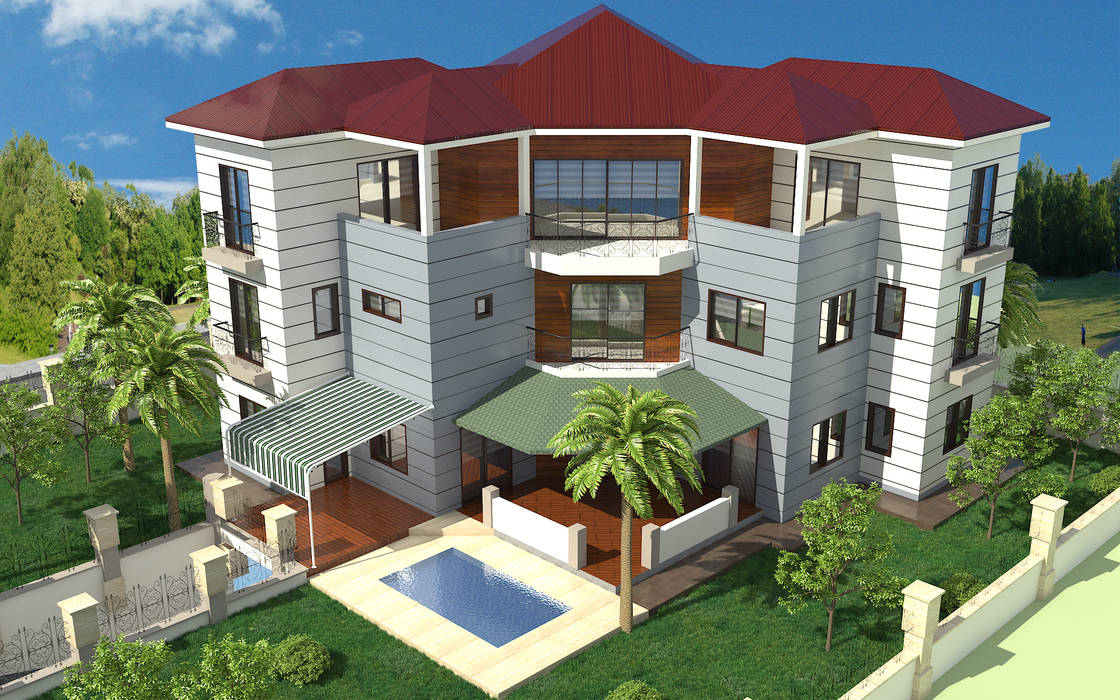 Mersin villa projemiz modern evler sophistic design modern homify
