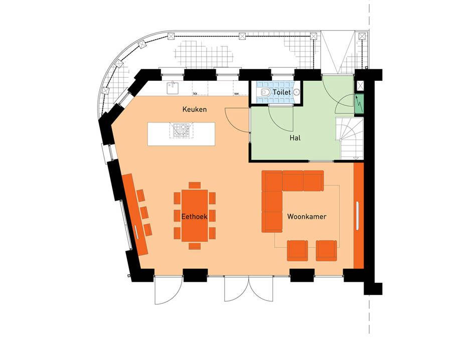 Woonpakhuis Emmerink-Rutgers, 10voor2 Architecten 10voor2 Architecten Klassieke huizen