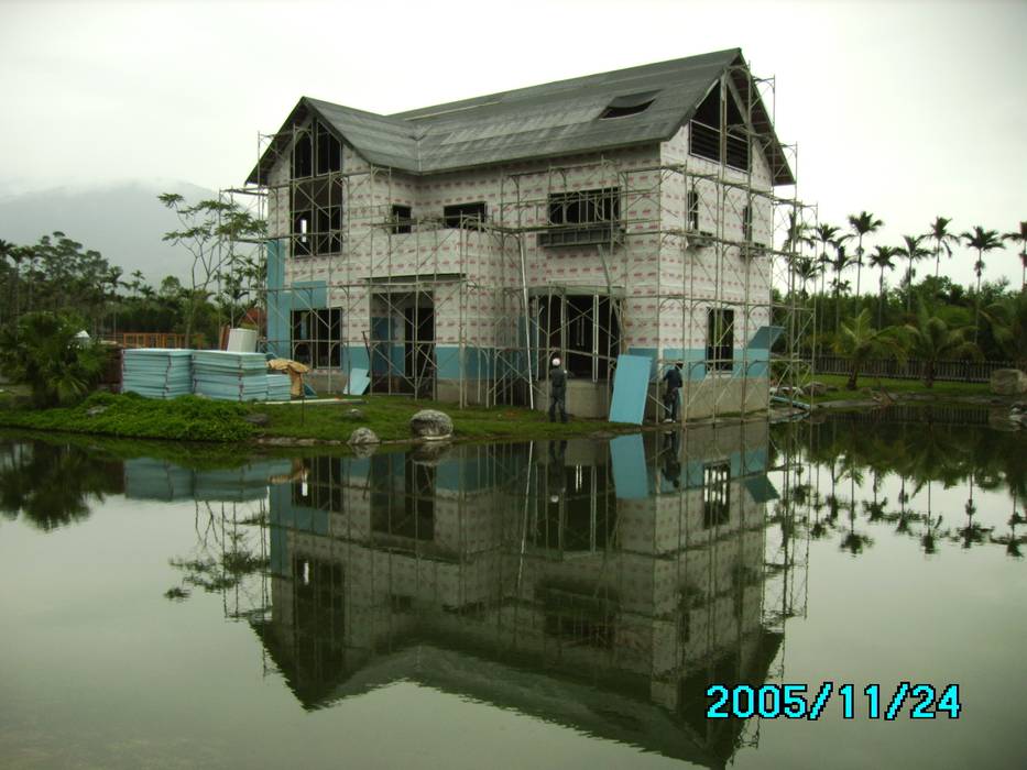 牆面防水層(白色) 台灣環球住宅股份有限公司