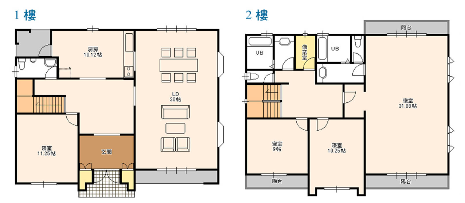 日式房子平面图图片