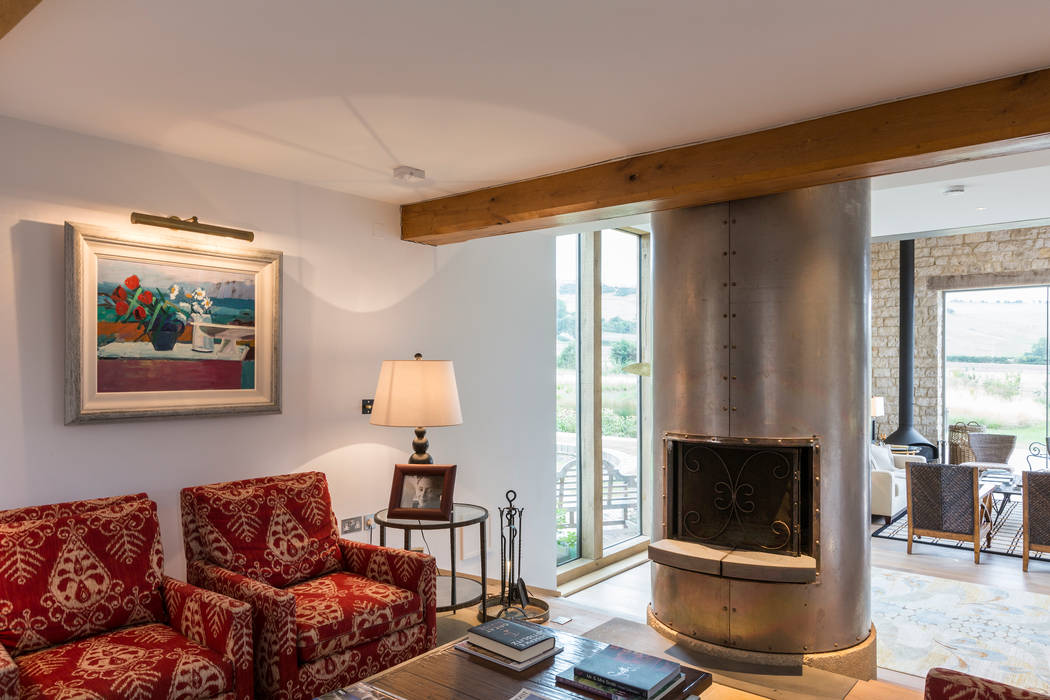 Living room Country style living room by Studio Mark Ruthven Country