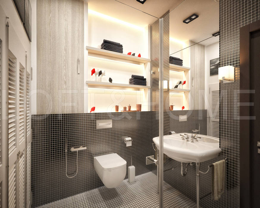 homify Salle de bain industrielle