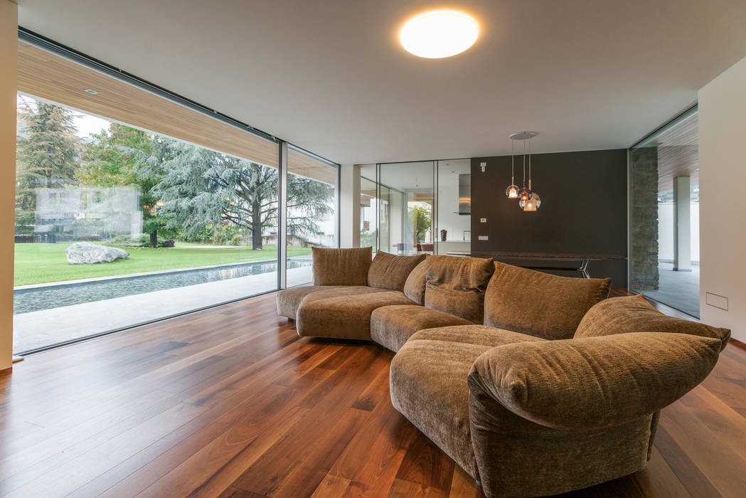 Villa Geef, Damilano Studio Architects Damilano Studio Architects Living room