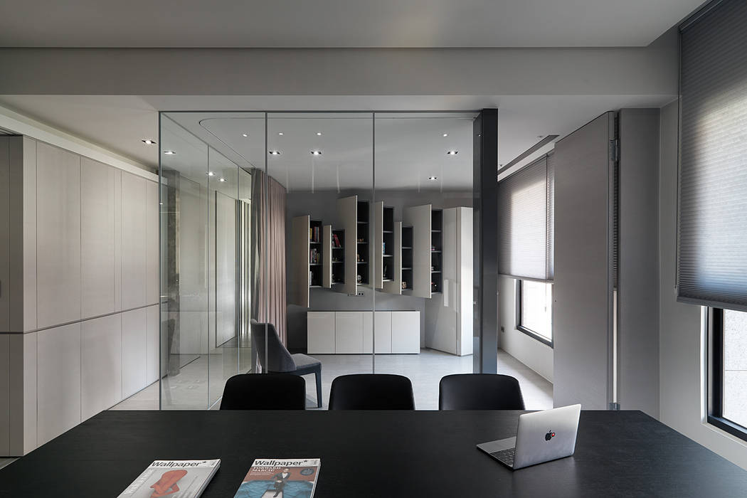 這間房 This House, Taipei Base Design Center Taipei Base Design Center Minimalist study/office