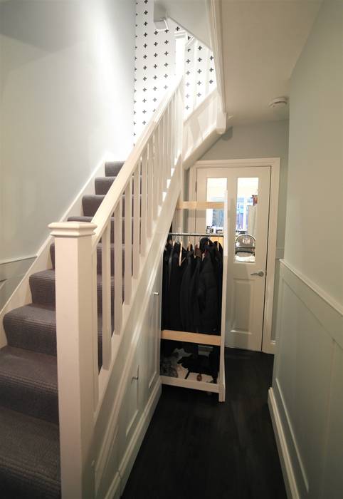 Twickenham, Patience Designs Studio Ltd Patience Designs Studio Ltd Couloir, entrée, escaliers modernes