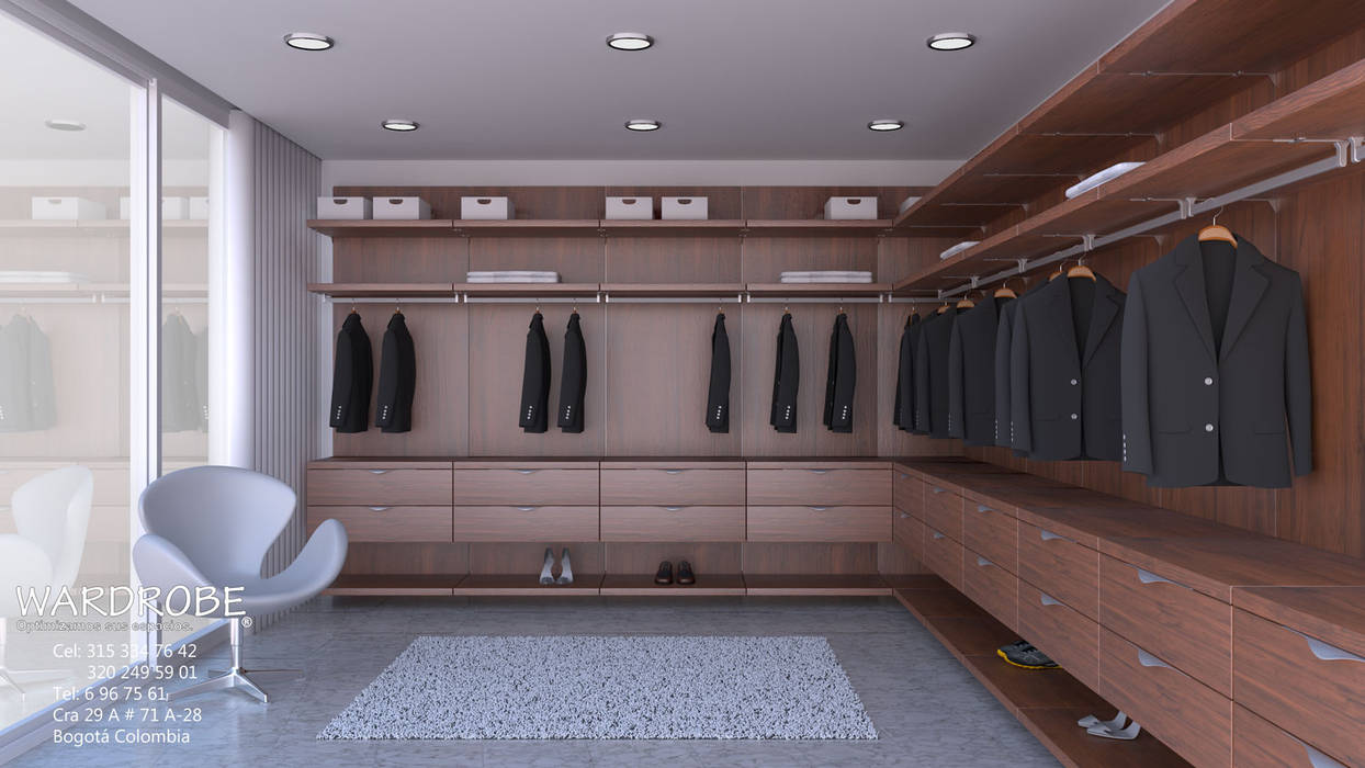 WARDROBE, Los mejores armarios fabricados al tamaño exacto de tus necesidades, WARDROBE WARDROBE غرفة الملابس ألواح خشب مضغوط