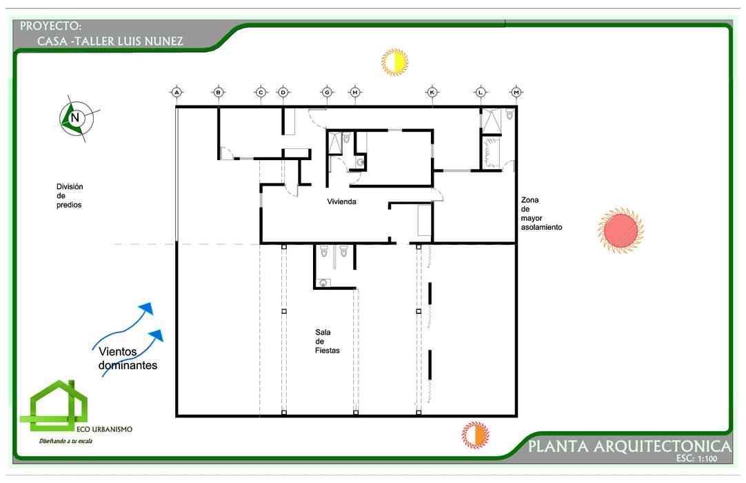 CASA TALLER LUIS NUÑEZ, Ecourbanismo Ecourbanismo Commercial spaces Exhibition centres