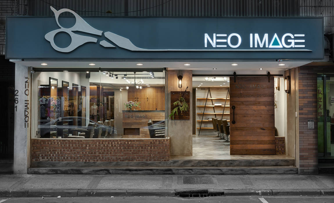 ​Neo Image Hair Studio, 澄穆空間設計 澄穆空間設計 مساحات تجارية محلات تجارية