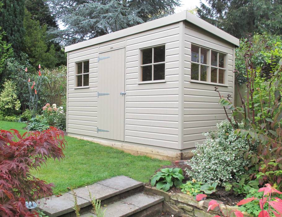 Superior Garden Shed CraneGardenBuildings Classic style garage/shed superior shed,garden shed,pent roof,Garages & sheds