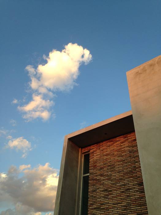 Homify casas modernas ladrillos marrón | homify