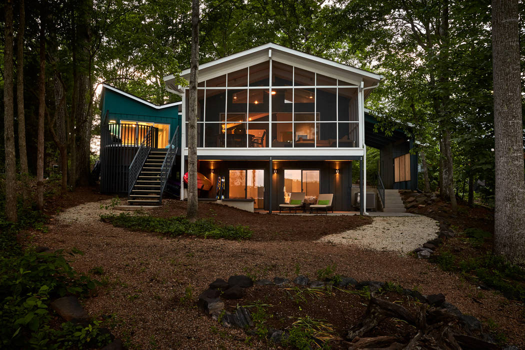 Lake House, KUBE architecture KUBE architecture Case moderne