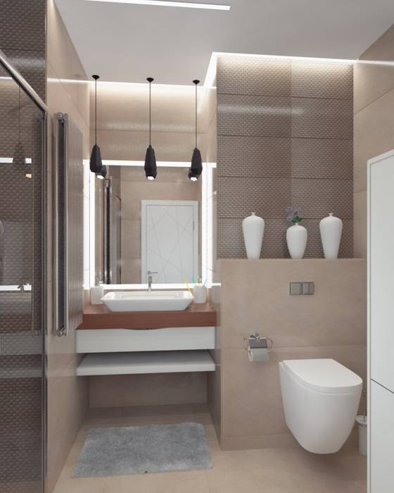 Bathroom Anastasia Yakovleva design studio Modern Bathroom