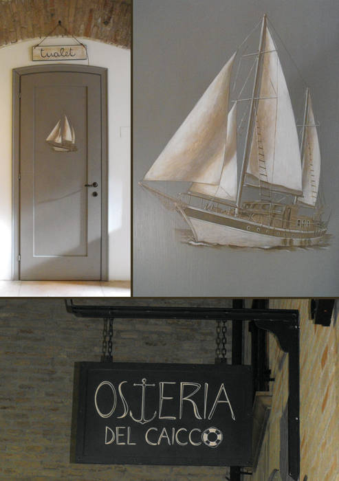 Osteria del Caicco. Fano LAB - officina d'arte & restauro