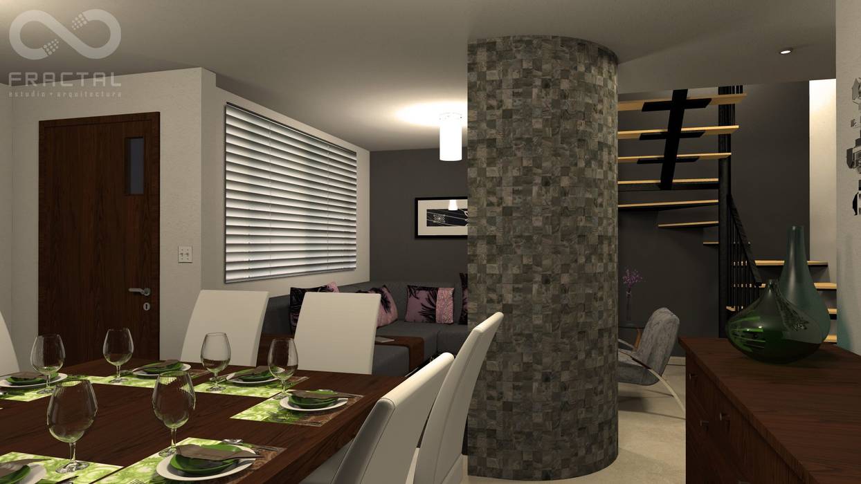 Vista Comedor-Sala homify