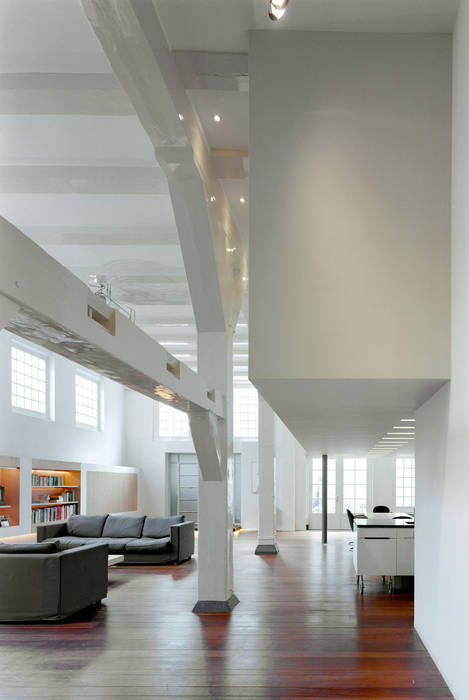 Pakhuis, Amsterdam, VASD interieur & architectuur VASD interieur & architectuur Salones de estilo moderno