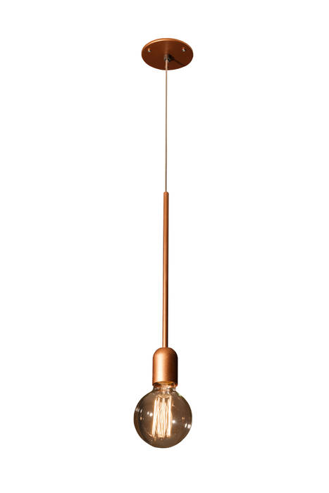 B.LOFT lamps, B.loft B.loft Minimalist corridor, hallway & stairs Copper/Bronze/Brass Lighting