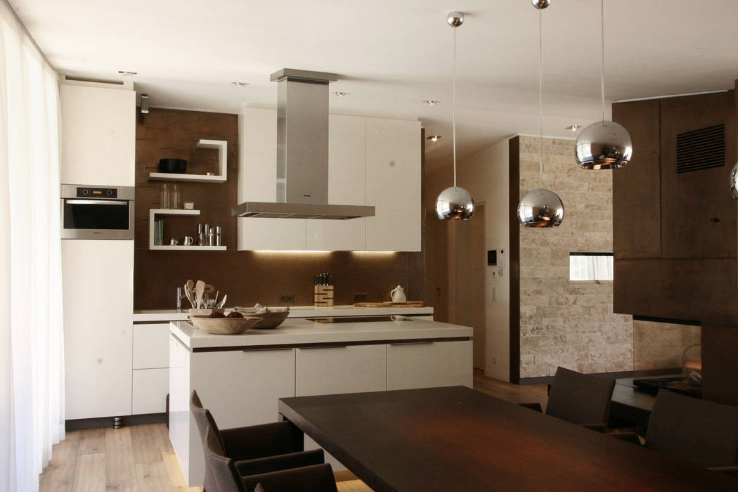 Moderne Küche Mit Bartheke - The Cool Designs