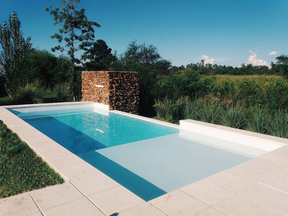 homify Modern Pool Bricks