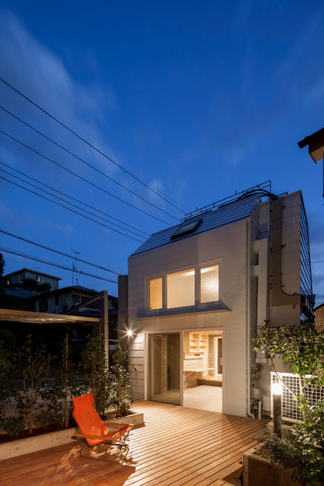 成瀬のオフグリッドハウス, abanba inc. abanba inc. Casas estilo moderno: ideas, arquitectura e imágenes