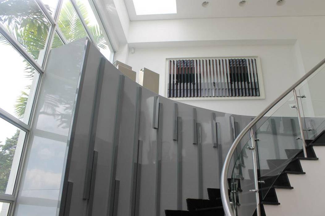 CASA ALAMOS, IngeniARQ IngeniARQ Modern Corridor, Hallway and Staircase