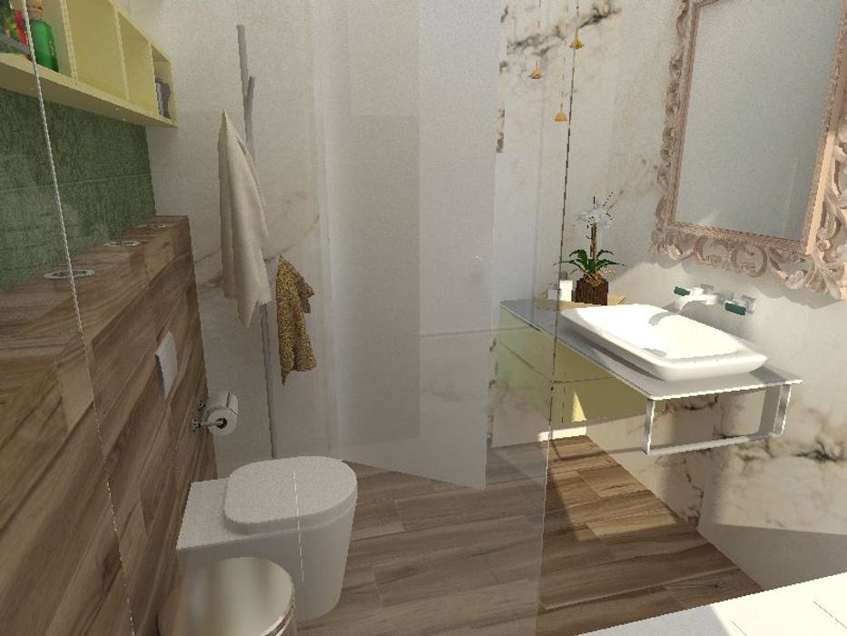 Un Baño con Mucho Estilo, A3 Interiors A3 Interiors