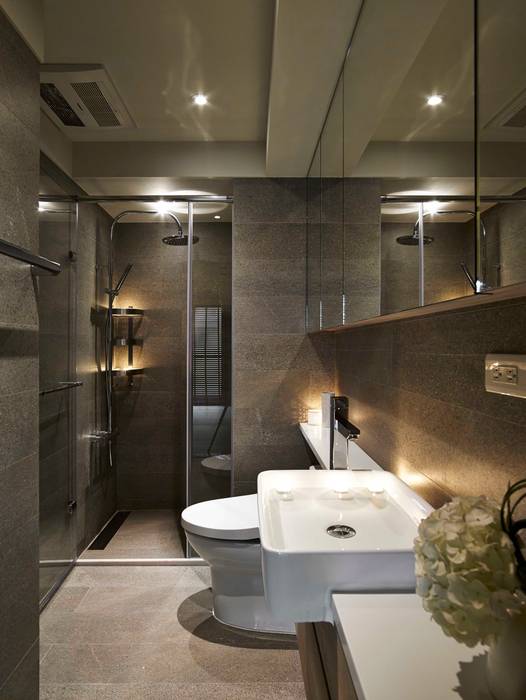 淡水許宅, 晨室空間設計有限公司 晨室空間設計有限公司 Salle de bain moderne