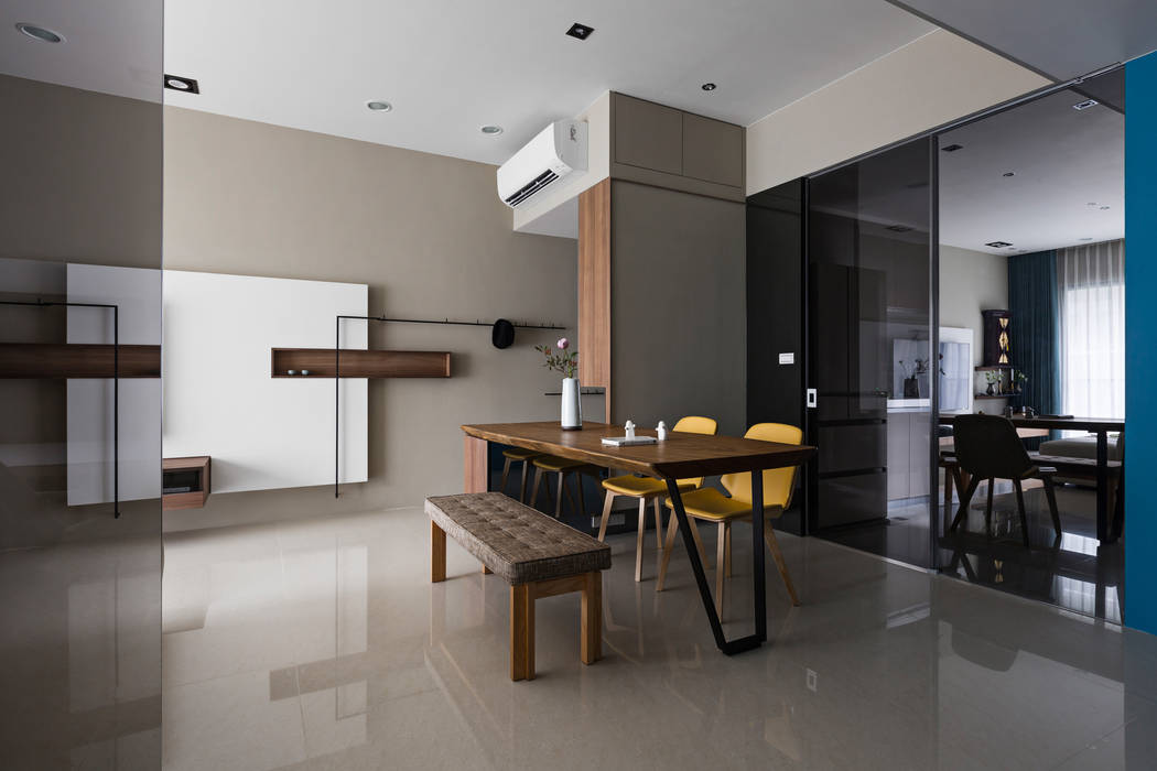 | Mr. coriander's home |, 賀澤室內設計 HOZO_interior_design 賀澤室內設計 HOZO_interior_design 餐廳