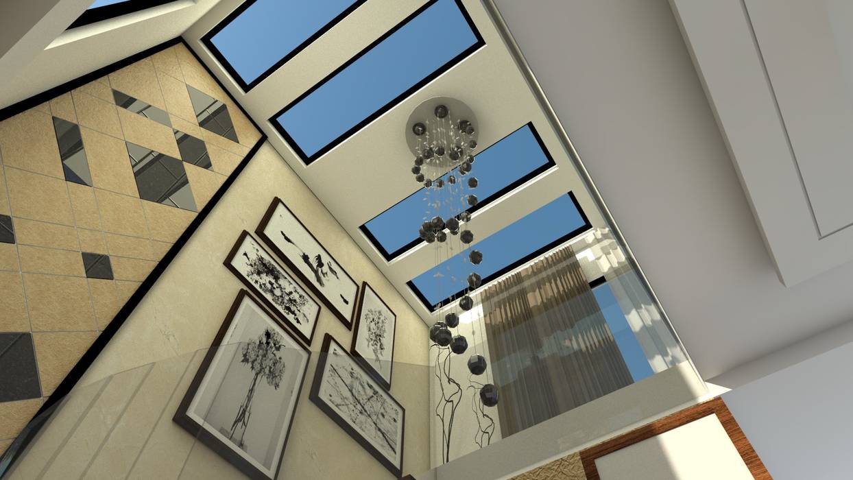 Staircase ceiling Ar. Ananya Agarwal