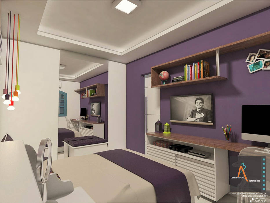 homify Modern Bedroom MDF