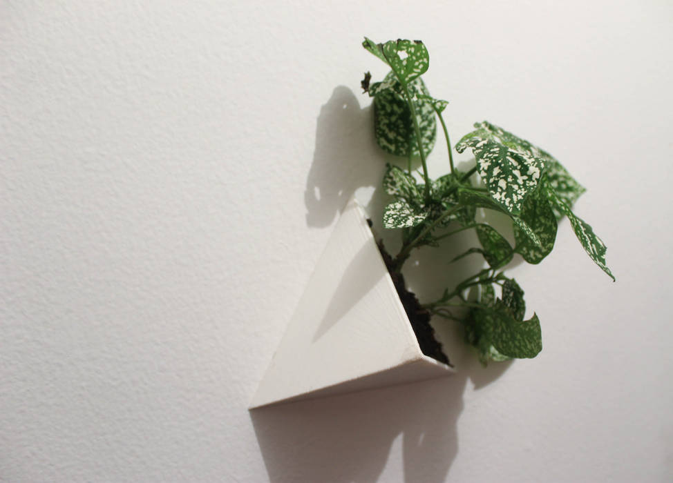 .Vertical Fabric3D Jardines de estilo minimalista Plantas y accesorios