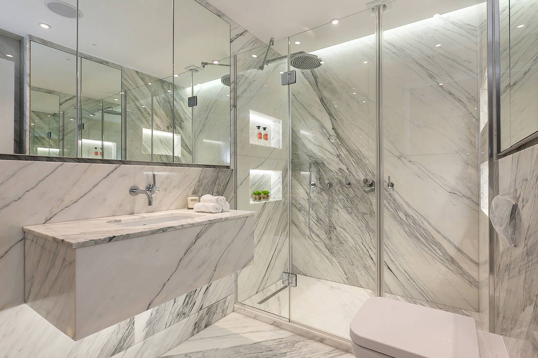 House renovation in Holland park, APT Renovation Ltd APT Renovation Ltd Modern Bathroom