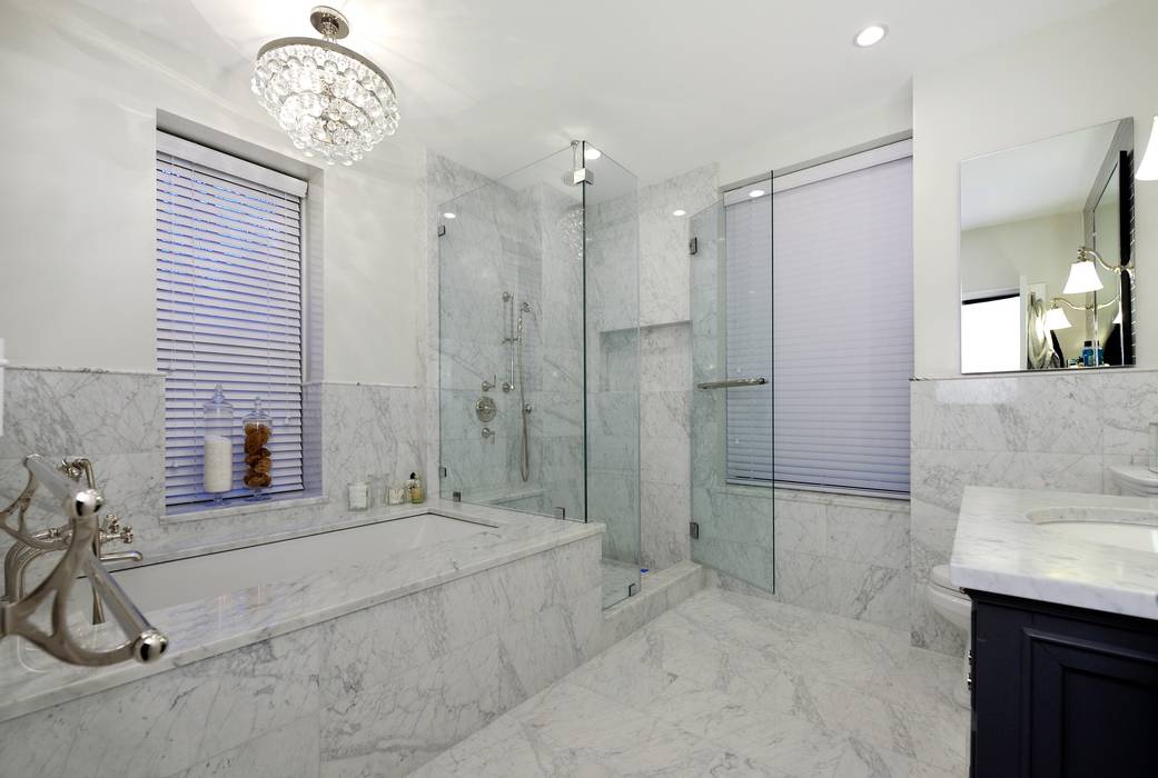 Renovation on 82nd Street, KBR Design and Build KBR Design and Build Modern bathroom