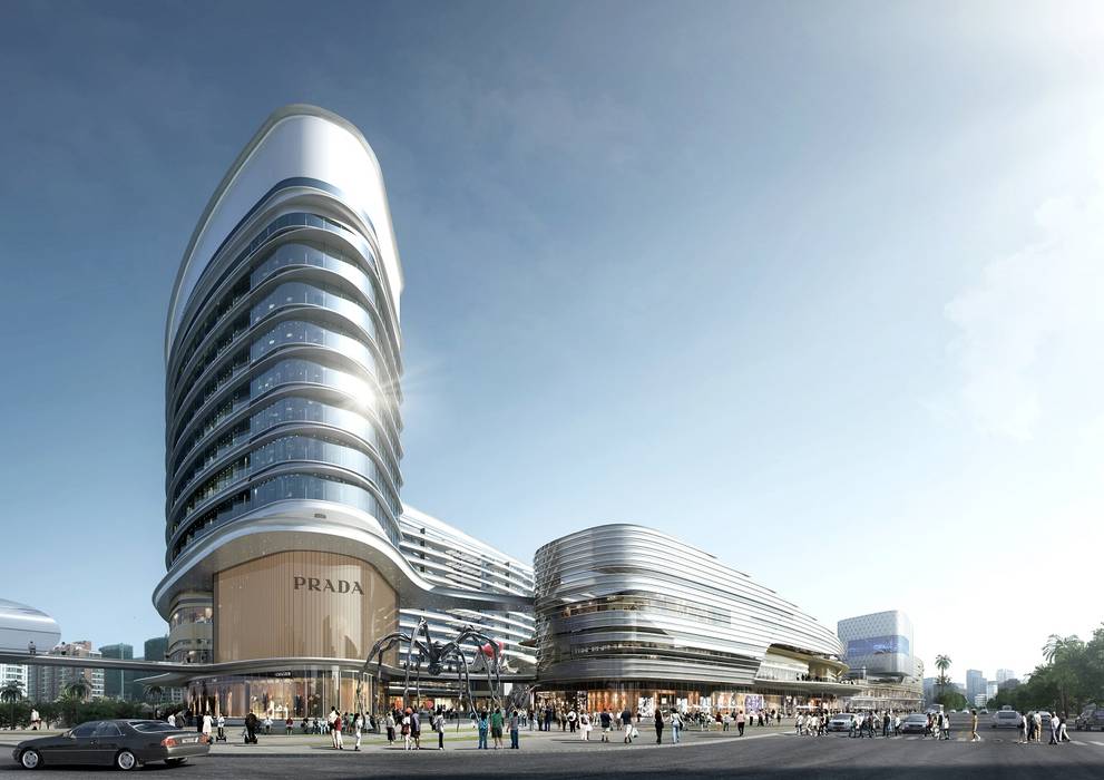 Sanya Integrated Commercial and Transportation Hub, Sanya, China Architecture by Aedas