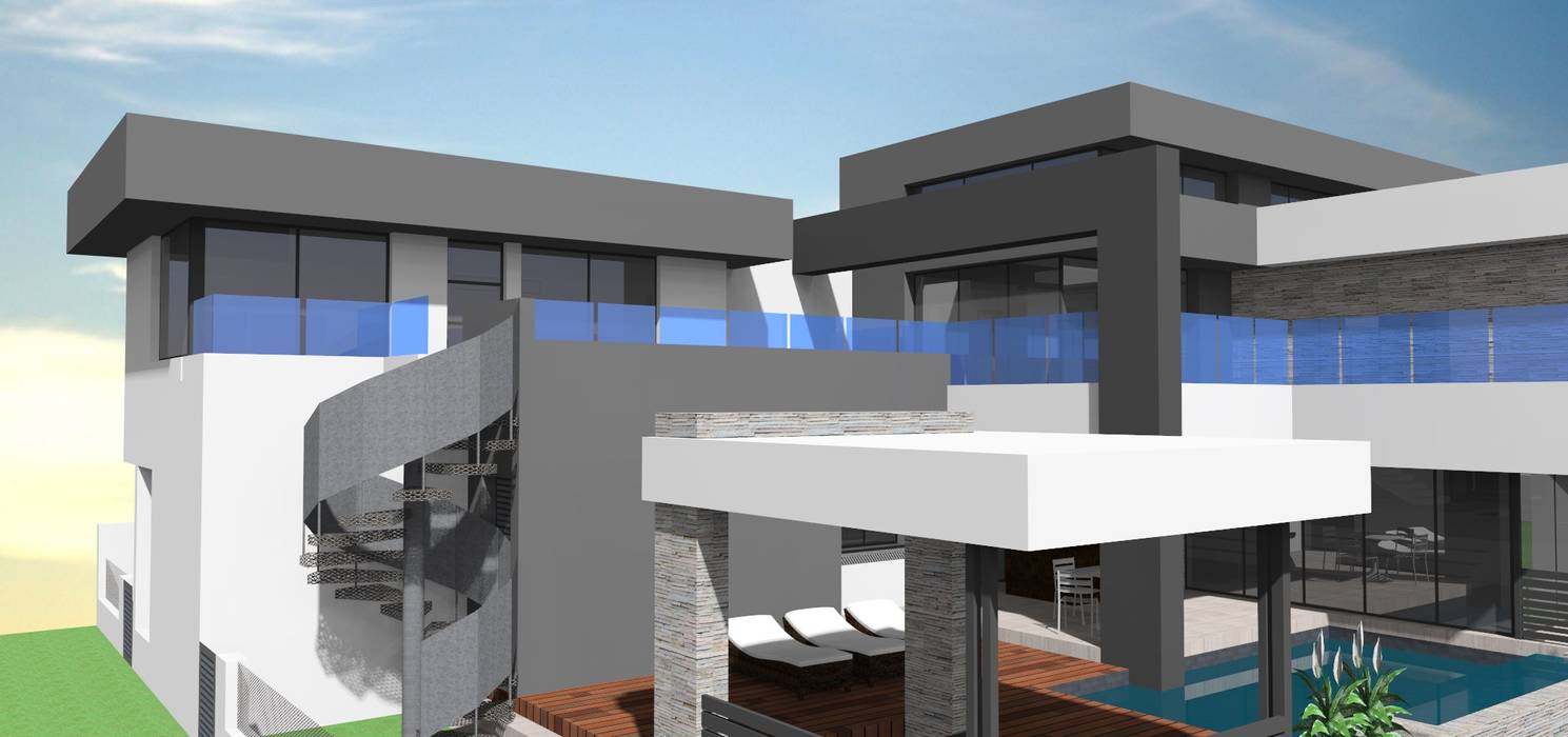 Steyn city project no 1, Pen Architectural Pen Architectural Modern houses