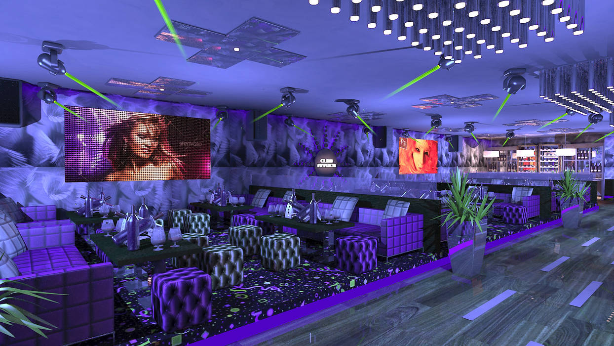 Club Africa, Gurooji Designs Gurooji Designs Commercial spaces Bars & clubs