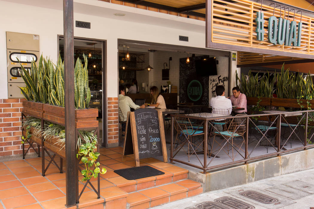 Q.U.I.A.I _ Escuela de Gastrónomía @tresarquitectos Espacios comerciales Locales gastronómicos